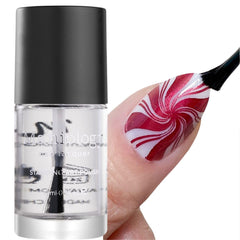 Maniology Capa sin Mancha Top Coat botella transparente para acabado limpio y duradero