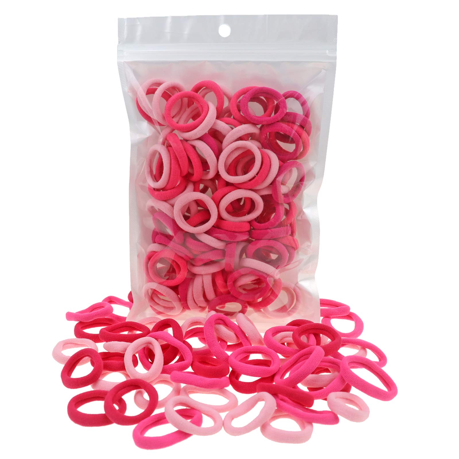 Manipepe gomas elásticas rosas para coleta suave