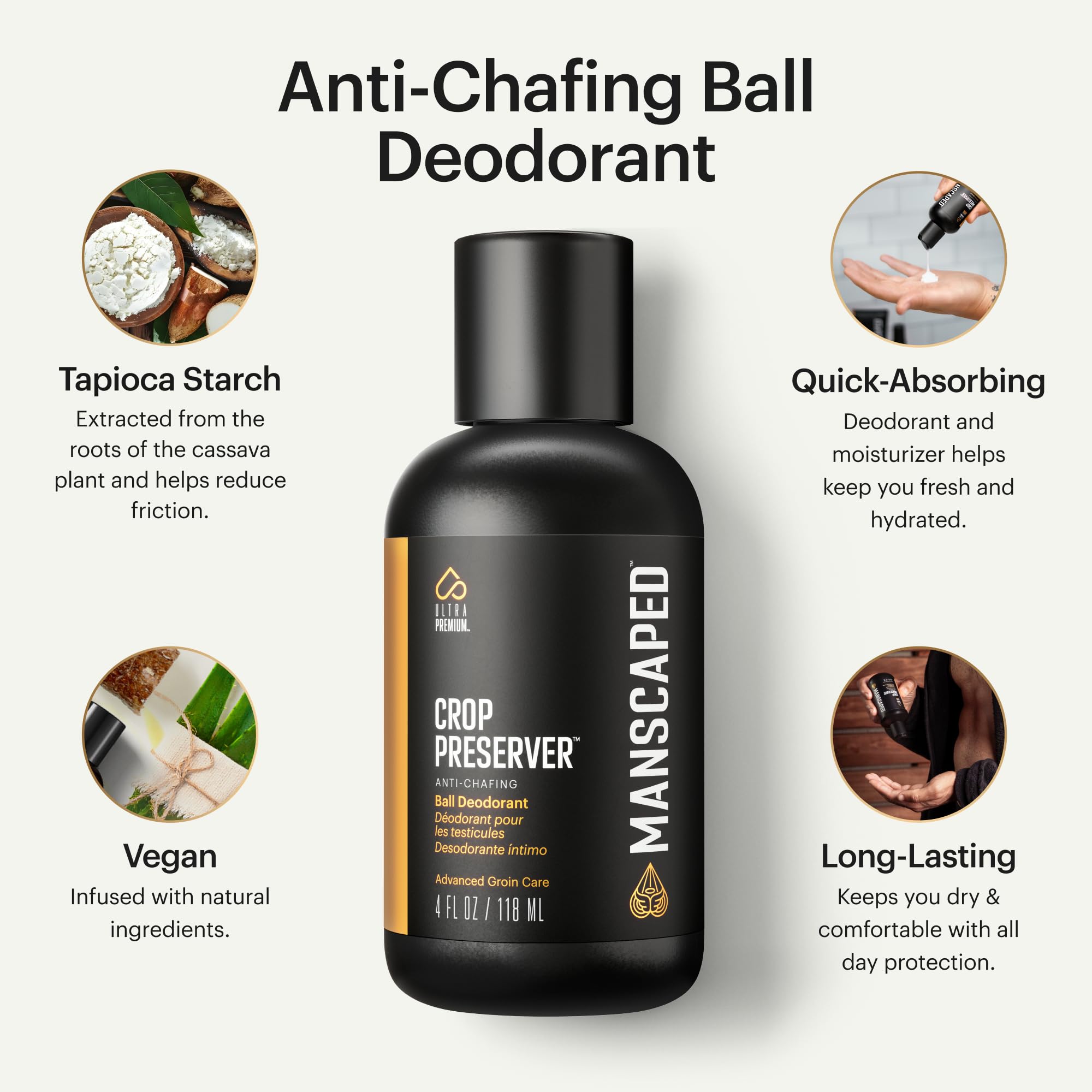 MANSCAPED Bolsa de aseo Shed 2.0, espaciosa y portátil.