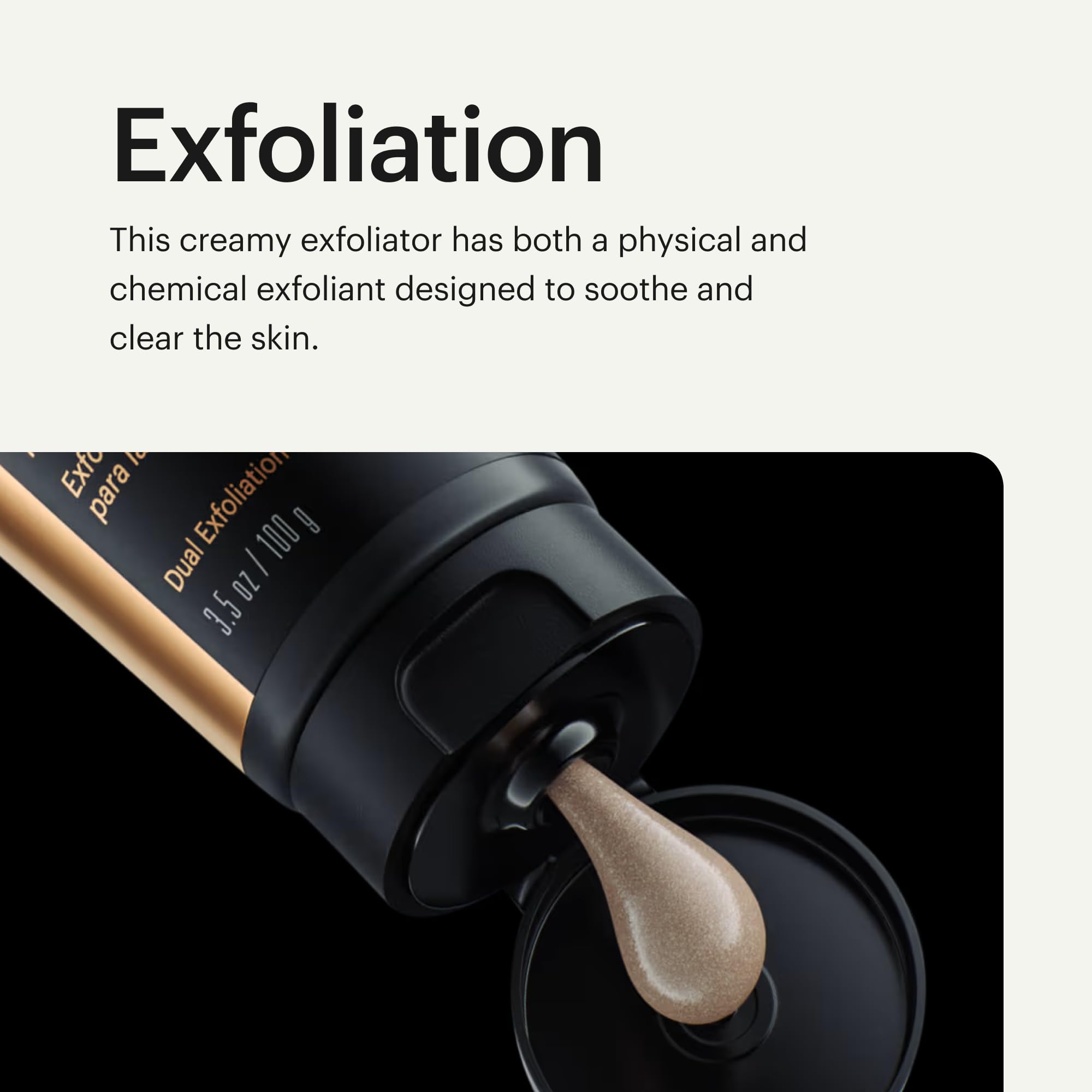 MANSCAPED Crop Exfoliator: ingredientes clave para hidratar y calmar la piel.