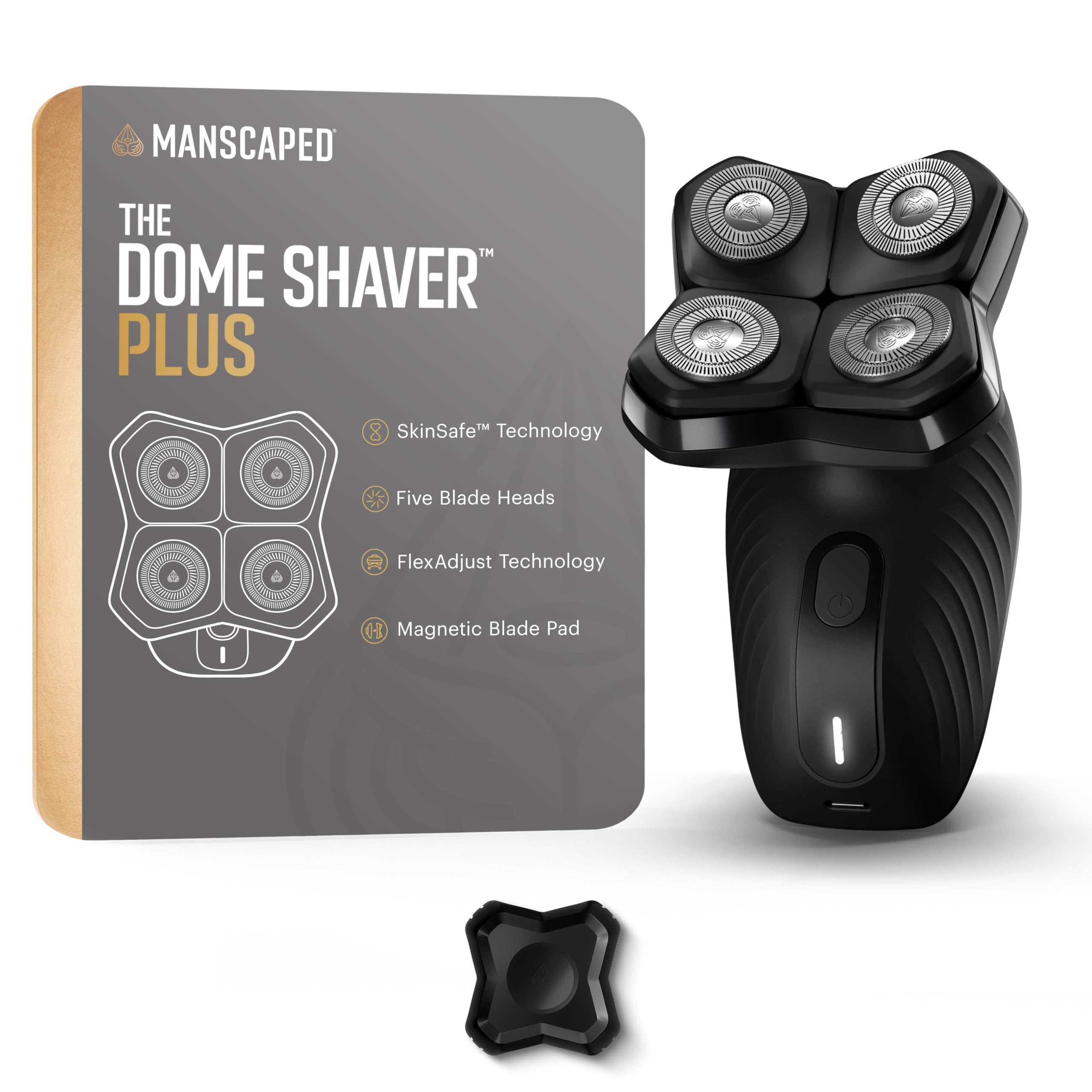 MANSCAPED Dome Shaver Plus afeitado preciso de la cabeza para contornos