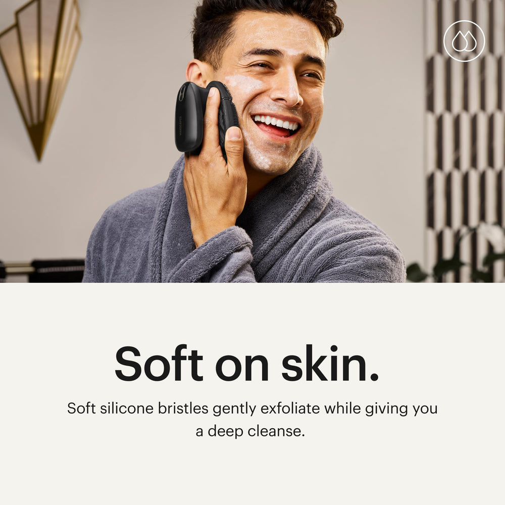 MANSCAPED Face Buffer PRO es resistente al agua para ducha.