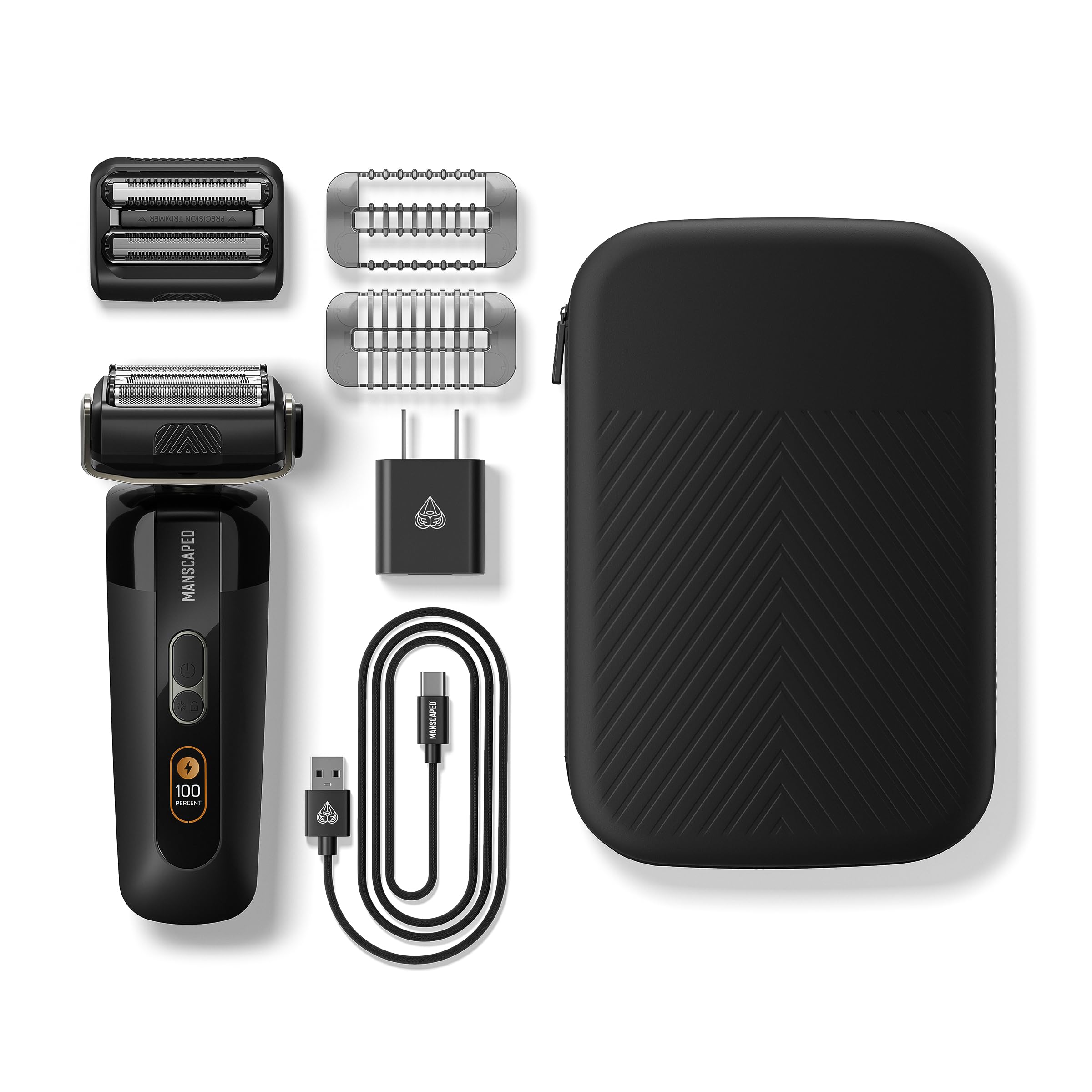 MANSCAPED The Chairman PRO bloqueo de viaje para transporte seguro