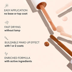 Manucurist Active Smooth 00 acabado rosado que alisa uñas y suaviza imperfecciones.