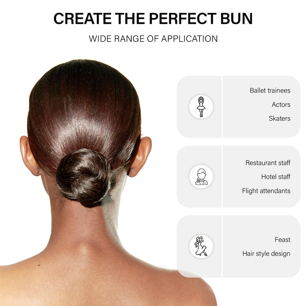 MaopaoBeauty conjunto para moños danza, solución práctica para ensayos y actuaciones.