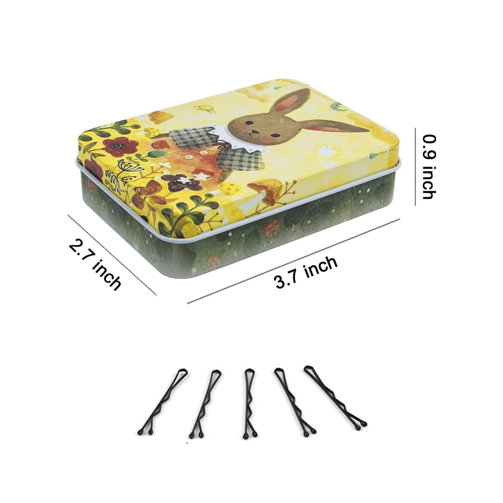 MAORULU horquillas mini negras adecuadas para todo tipo de cabello