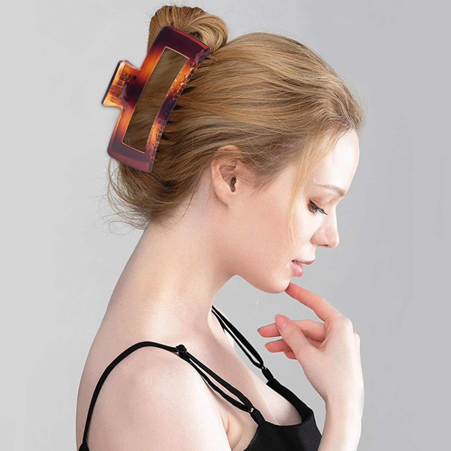 Pinza MAORULU de pelo grande, material polycarbonato, resistente y ligero.