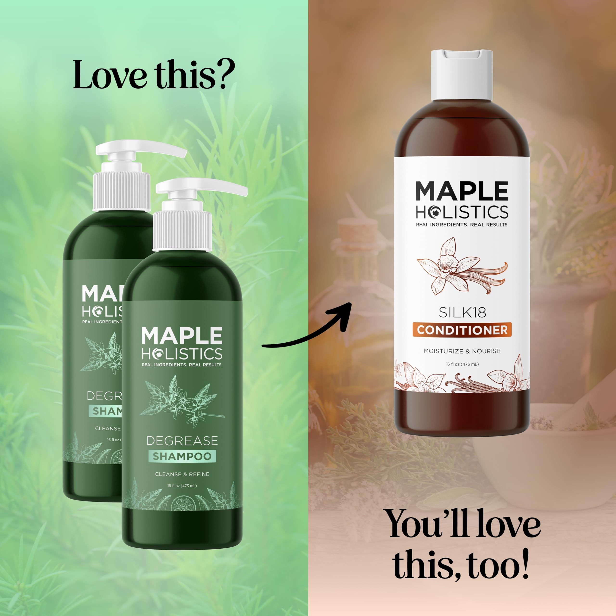 Maple Holistics Degrease con aceites naturales para un cuidado responsable.