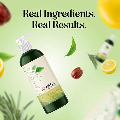 Maple Holistics Degrease envase reciclable, opción responsable de cuidado capilar