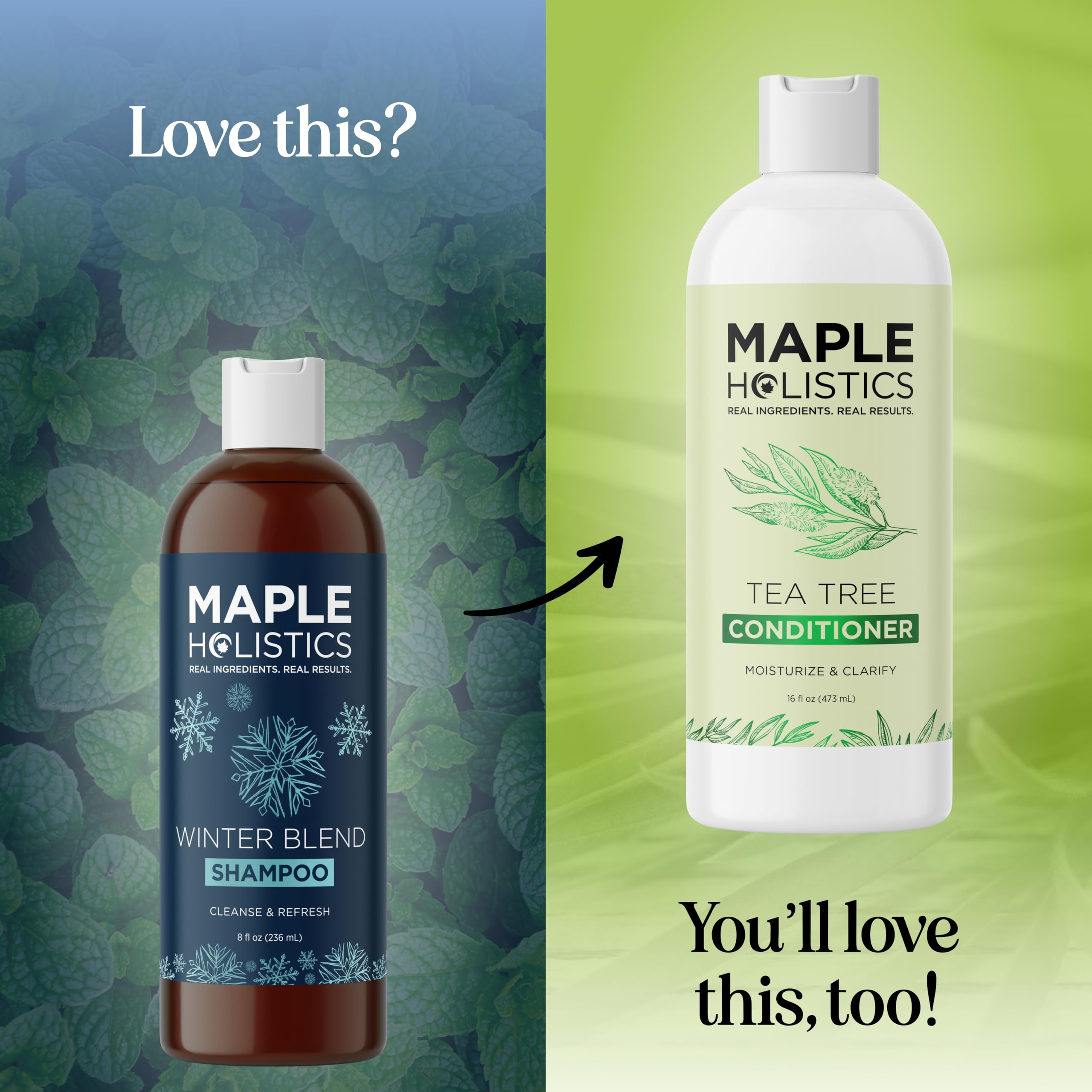 Maple Holistics eco packaging signals vegan and cruelty-free values