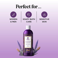 Maple Holistics lavanda: espuma cremosa para relajación y cuidado de la piel
