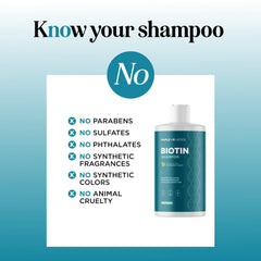 Close-up of peppermint and argan oils in Maple Holistics shampoo for scalp nourishment.