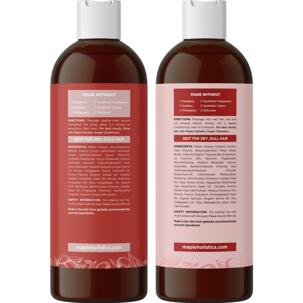 Maple Holistics Textura cremosa Acondicionador, cabello suave.
