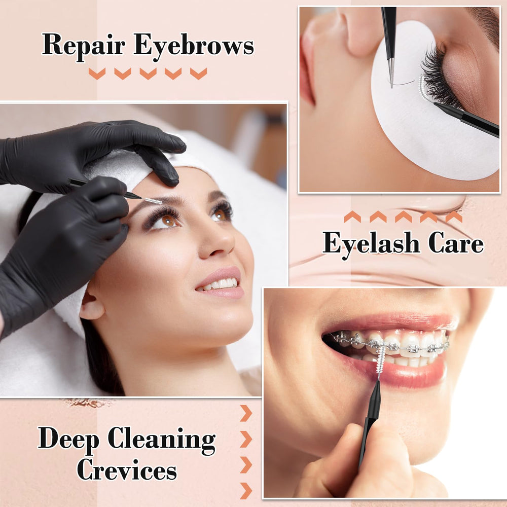 MAPVOLUT cepillo micro para cejas, fácil de moldear y definir.