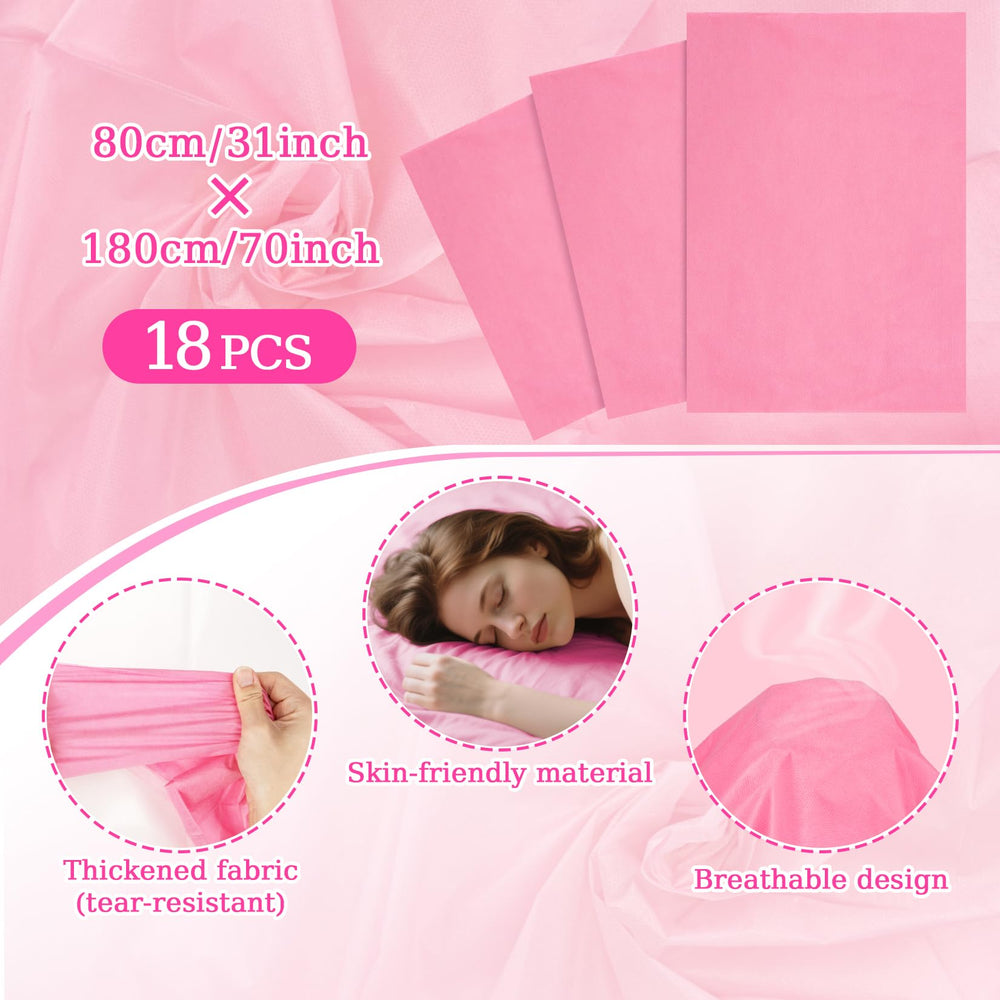MAQIHAN sábana desechable 180x80 cm con superficie impermeable
