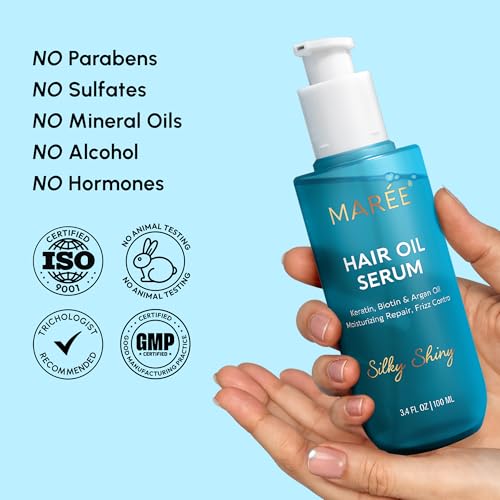 MAREE Acción de control del encrespamiento para distintos tipos de cabello.