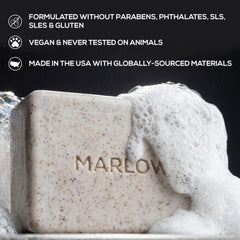 MARLOWE No. 102: granulos exfoliantes de albaricoque para limpieza suave.