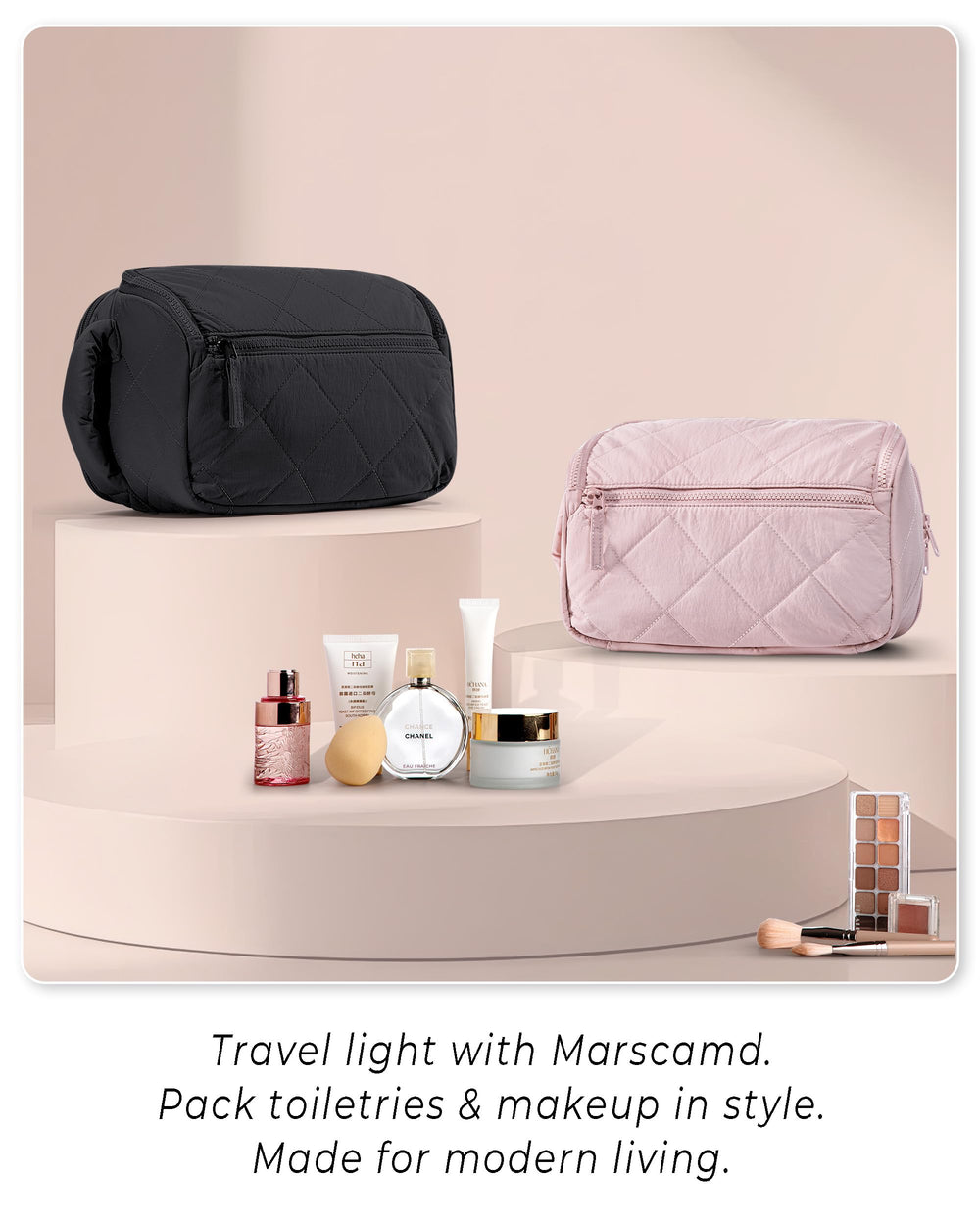 Marscamd bolso versátil para maquillaje, tecnología o botiquín de viaje