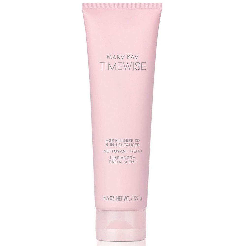 Mary Kay TimeWise 3D Limpiador 4 en 1 en botella, limpieza suave para piel normal a seca.