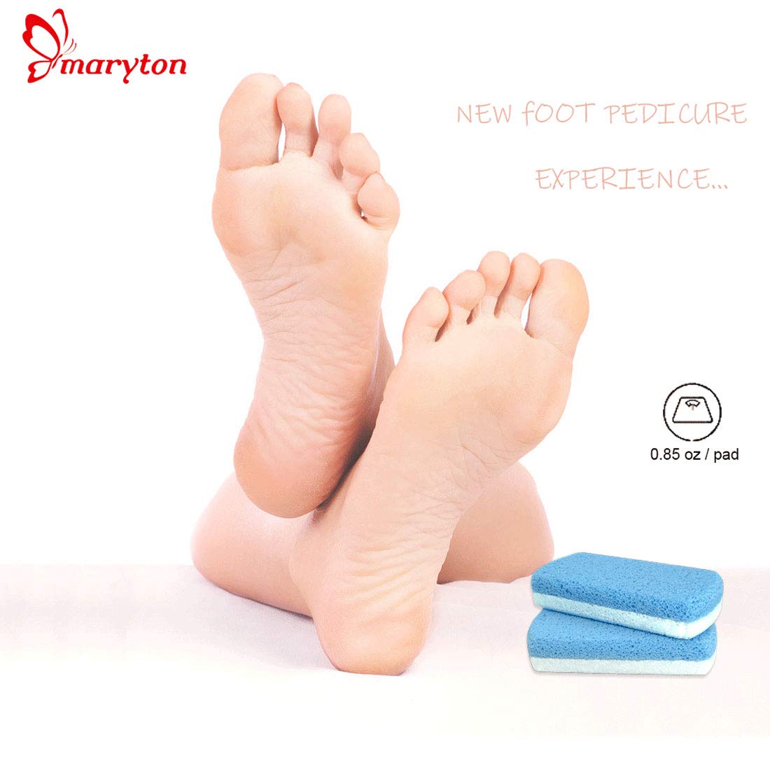 Maryton experiencia spa en casa con piedra pómez para pies.