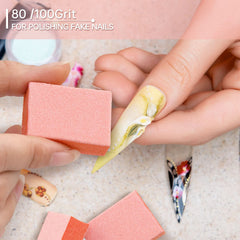 Maryton buffer detalle suave bordes para uñas acrílicas y gel de uñas