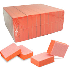 Maryton Nail Buffer Mini Block naranja 80-100 granos para preparar uñas para esmalte