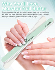 Maryton buffer white 6000 grit for a glass-like shine