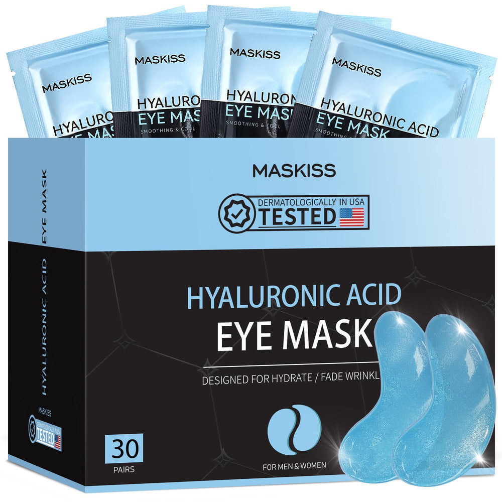 Maskiss parches ojos en empaque individual para frescura y higiene.