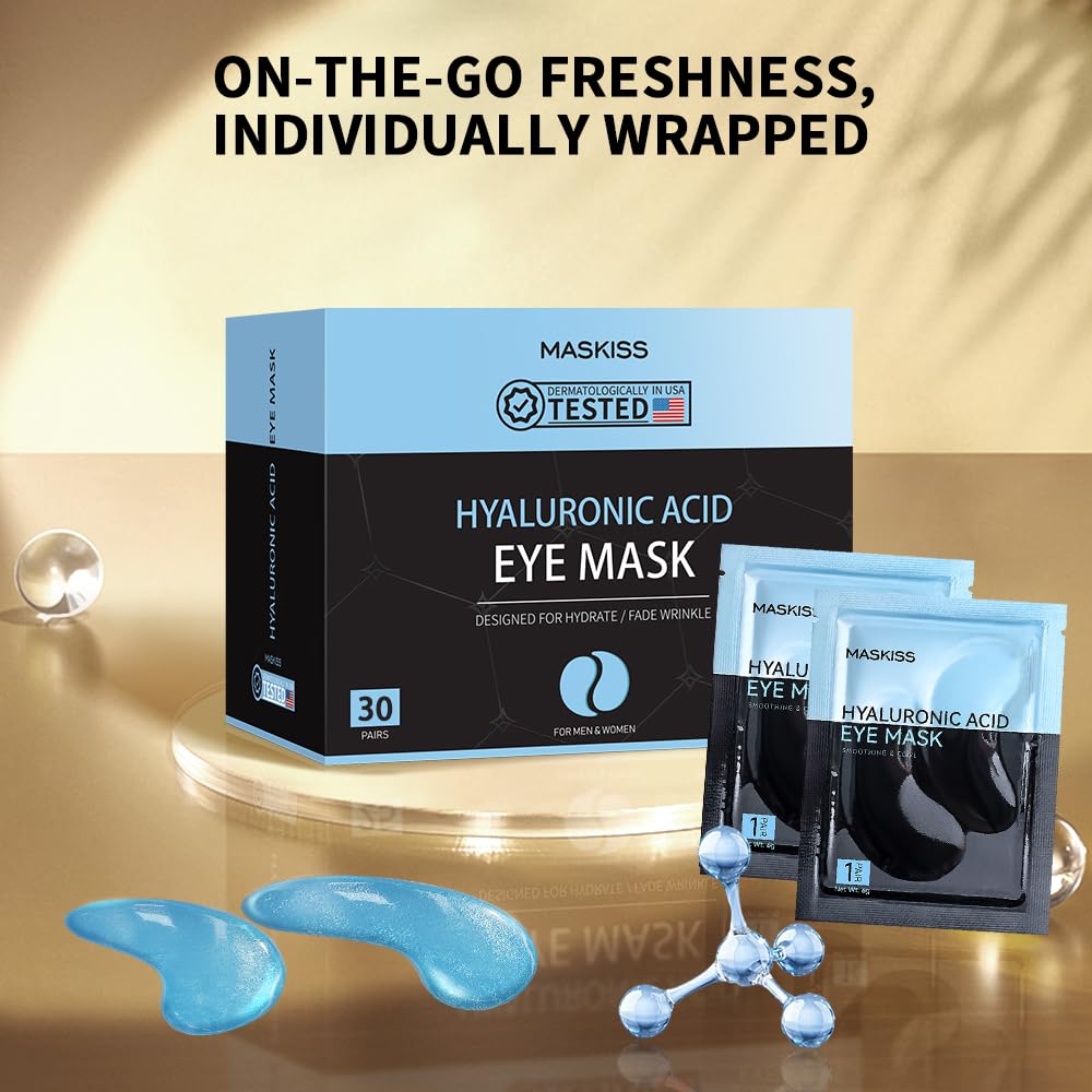 Maskiss parches ojos ideales para viaje y retoques.