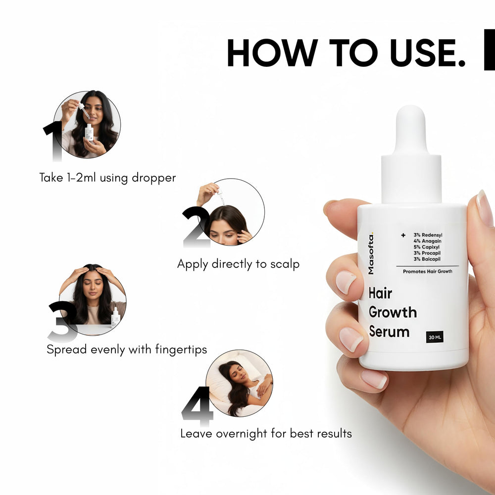 Masofta Serum textura ligera que se desliza fácilmente