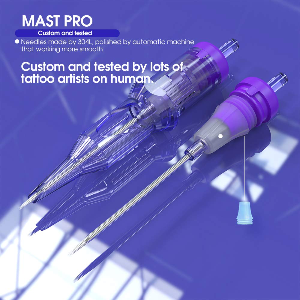 MAST TATTOO Mast Pro: cartucho 1205RLT para sombreado suave.