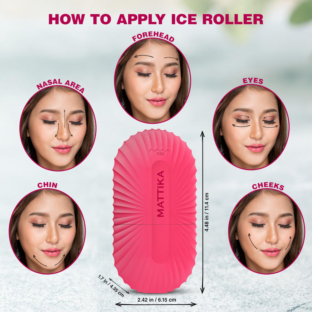 Mattika Ice Roller libre de BPA ofrece durabilidad y seguridad.
