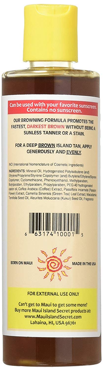 Maui Island Secret Aceite de Kukui para piel suave