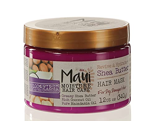 Maui Moisture mascarilla sin siliconas, deja cabello suave y ligero.