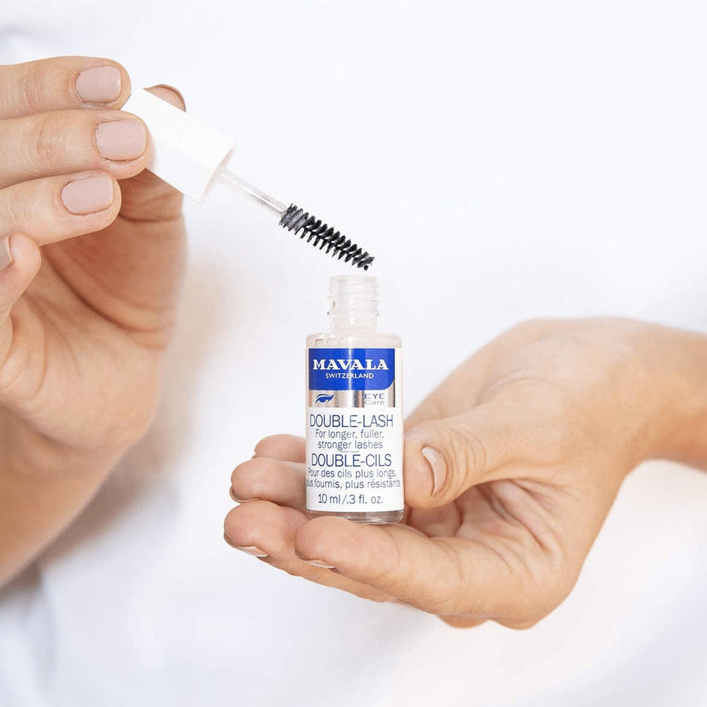 MAVALA Double Lash sin fragancia, ideal para ojos sensibles.