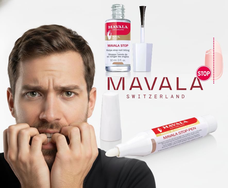 Tratamiento de uñas Mavala Stop para uñas sanas y fortalecidas.