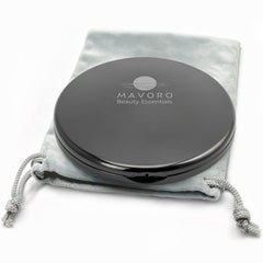 Mavoro Espejo compacto de doble cara para retoques rápidos en bolso