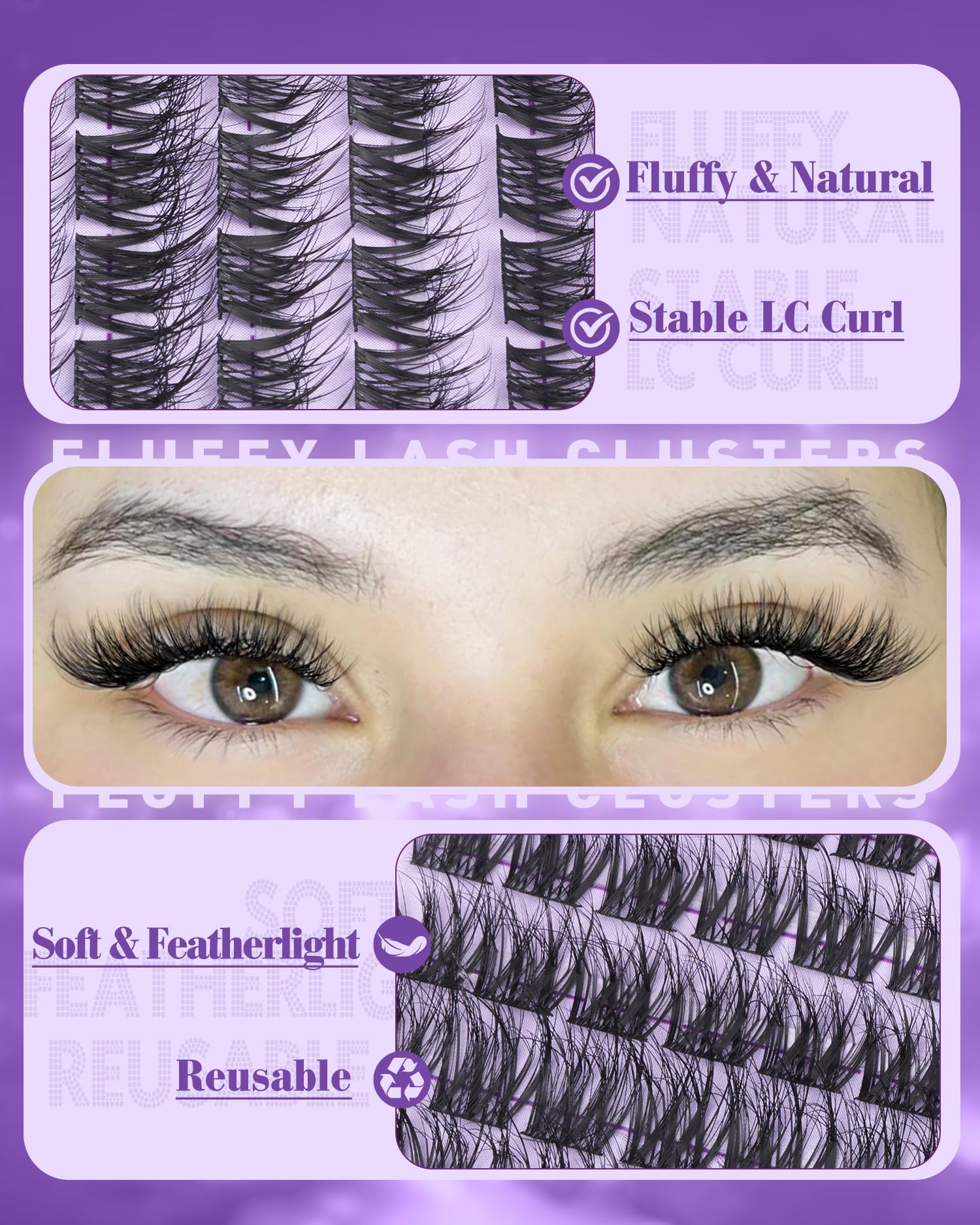 Acabado suave de Mavphnee sin plastico para un look natural.