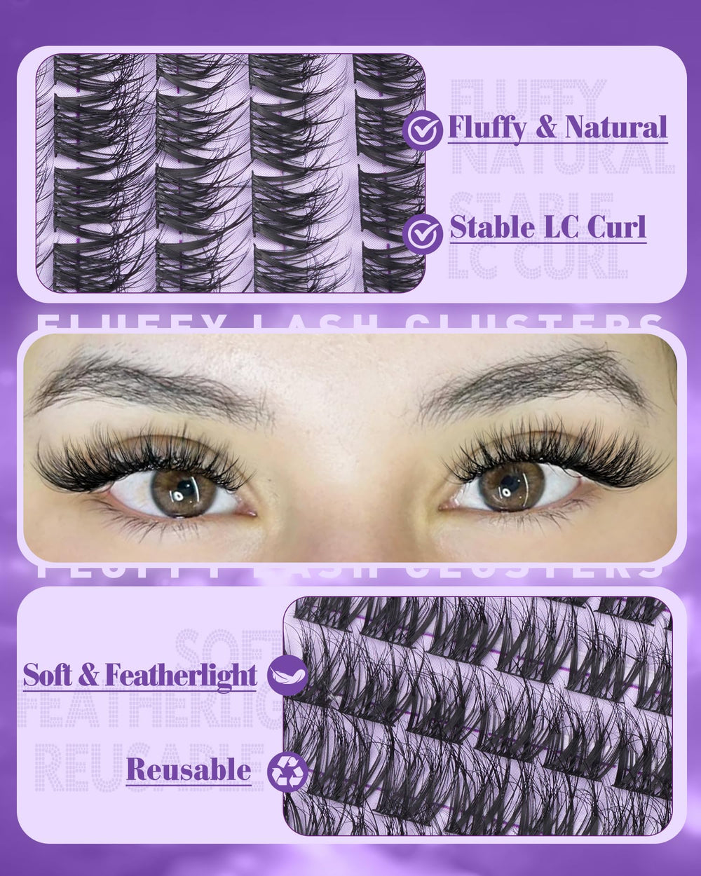 Acabado suave de Mavphnee sin plastico para un look natural.