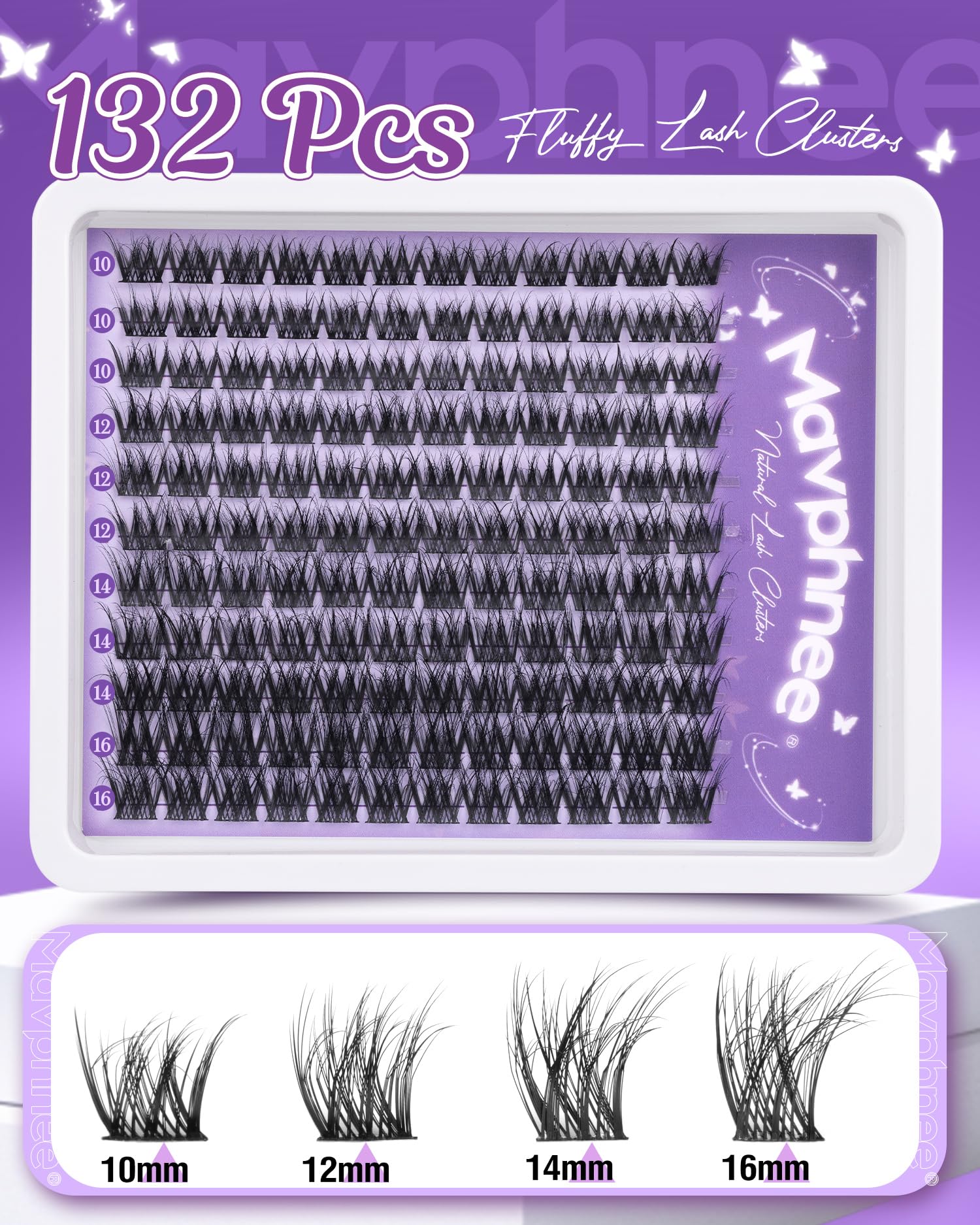 LC Curly de Mavphnee con efecto 3D en la mirada.