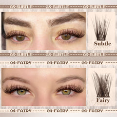 Mavphnee clúster marrón subtle con acabado discreto.