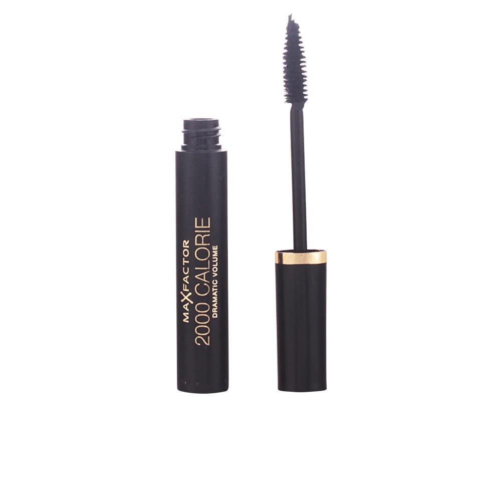 Máscara Max Factor 2000 Calorie para volumen dramático y definición de pestañas.