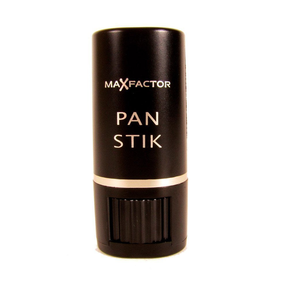 Max Factor PanStik Foundation 12 Beige Verdadero, dos pack, cobertura natural para piel uniforme.