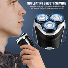 MAX-T Afeitadora: trimmer desplegable doble lama para perfilar patillas