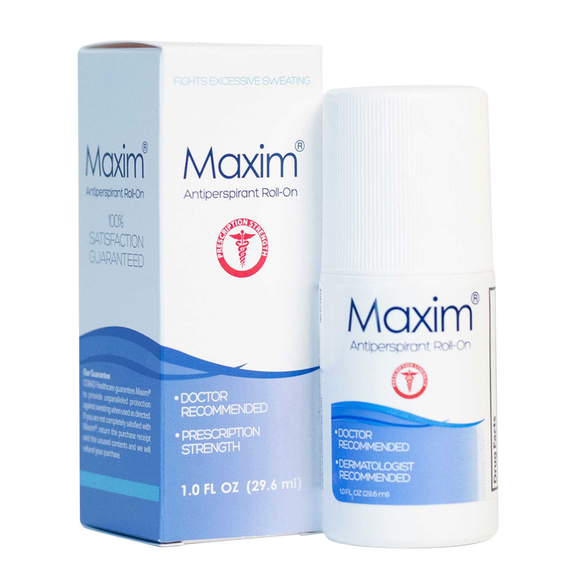 MAXIM antitranspirante rodillo en acción para control de sudor diario