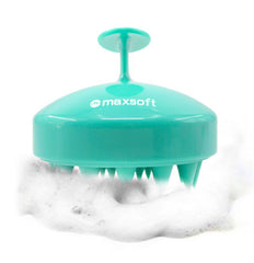 Maxsoft cepillo masaje capilar con cerdas suaves para estimular el cuero cabelludo