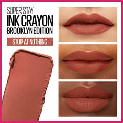 Maybelline aplicación en un paso para labios definidos.