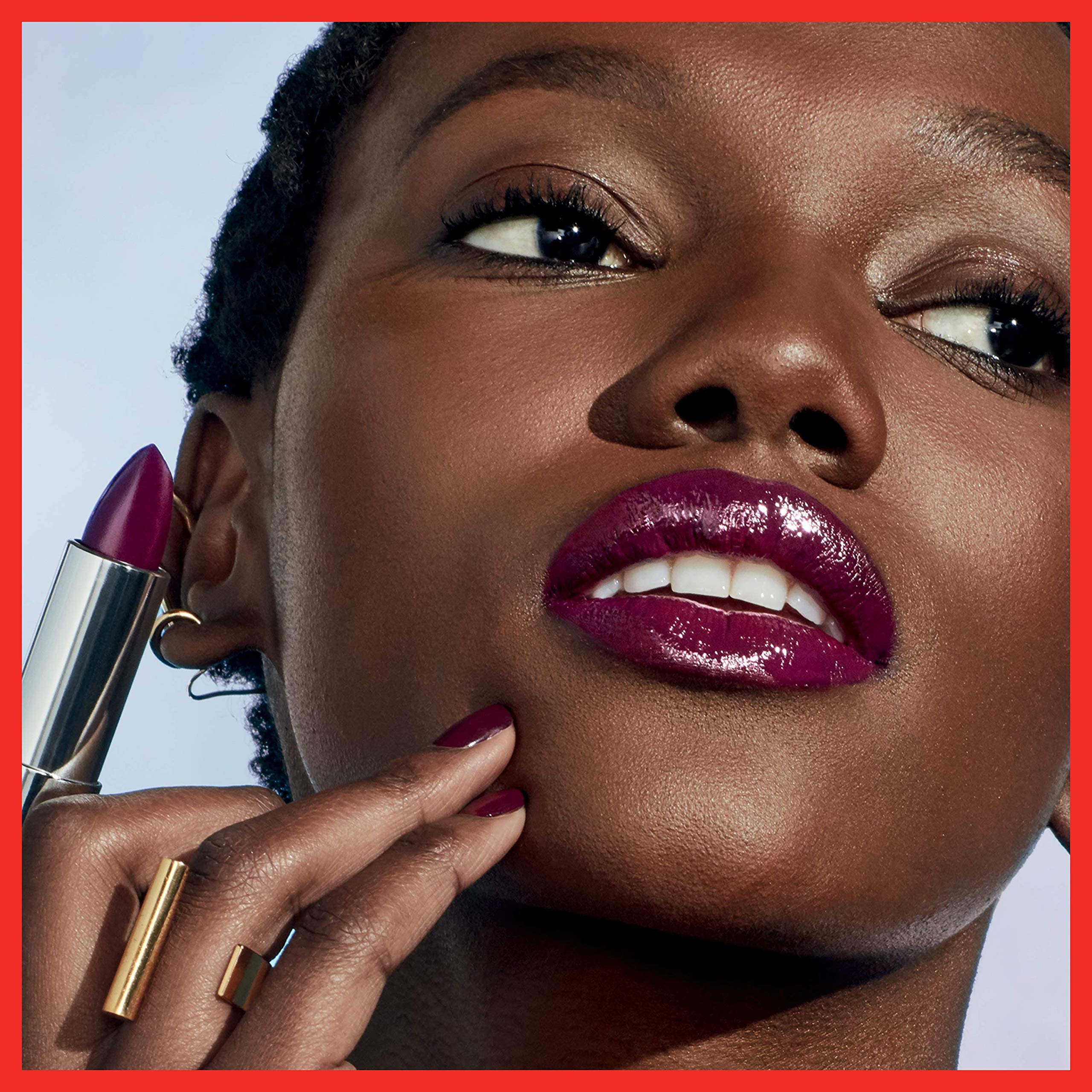 MAYBELLINE Color Sensational Lipcolor 645 Red Revival, ideal para completar un look diario.