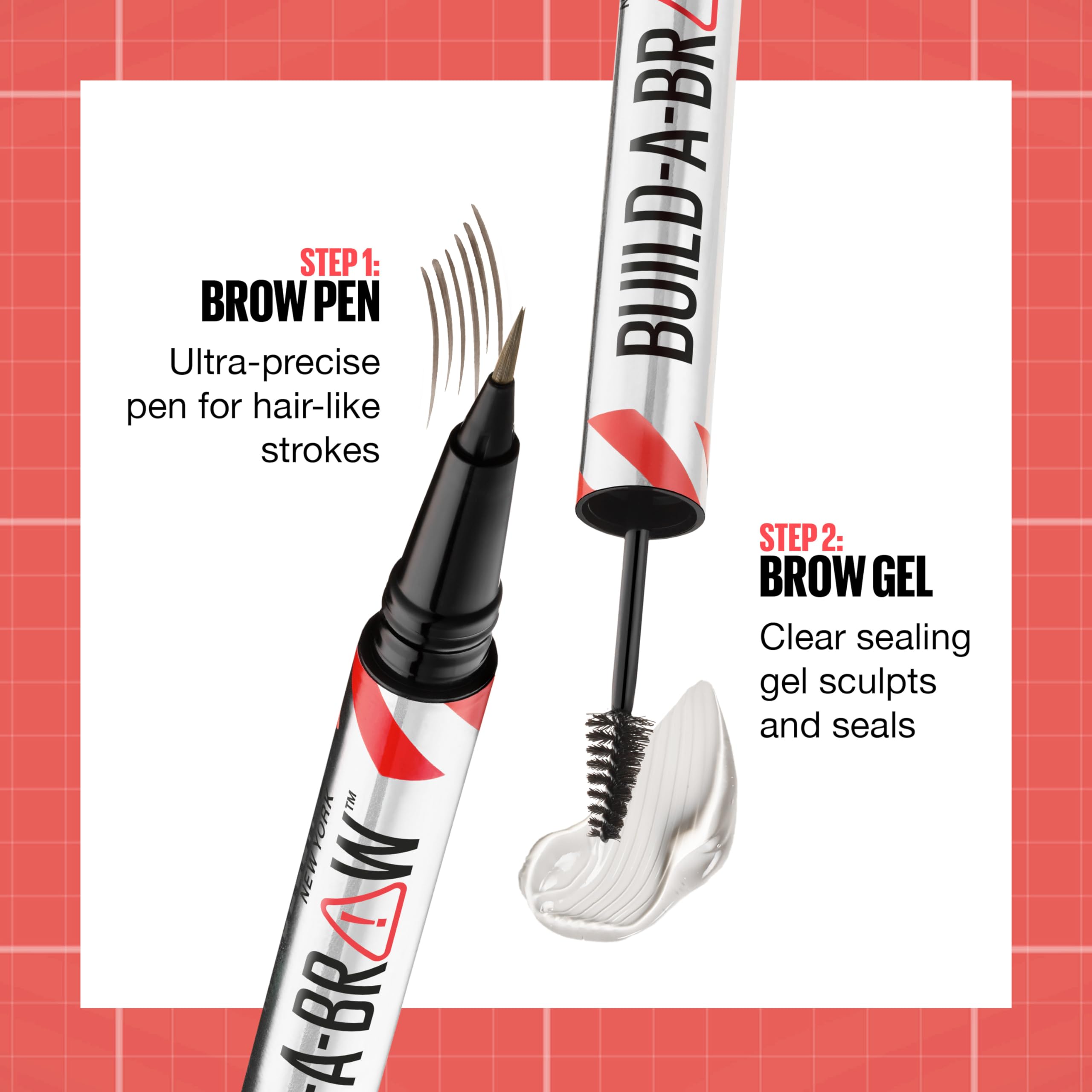 Maybelline Build-A-Brow: trazos precisos para rellenar cejas de forma natural.