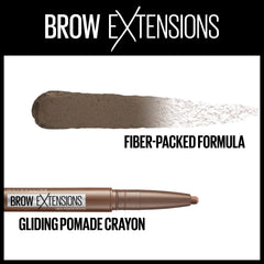 Maybelline Lápiz con fibras para cejas definidas y acabado mate